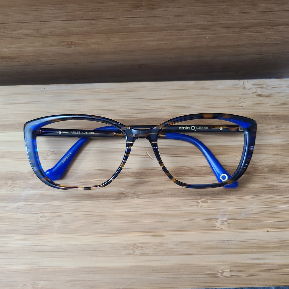 Etnia Barcelona Tortoise and Blue Glasses